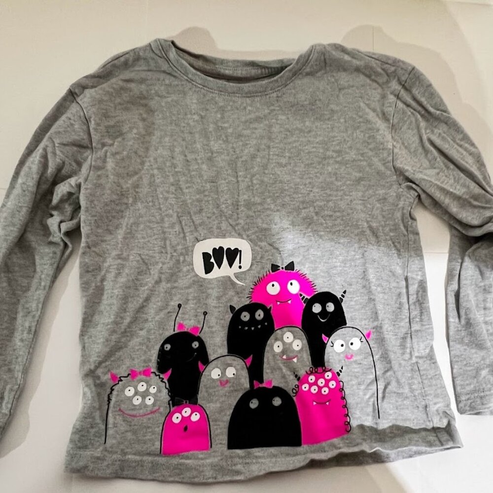 Baby GAP Girl’s Halloween Monster T-Shirt - Size 5T